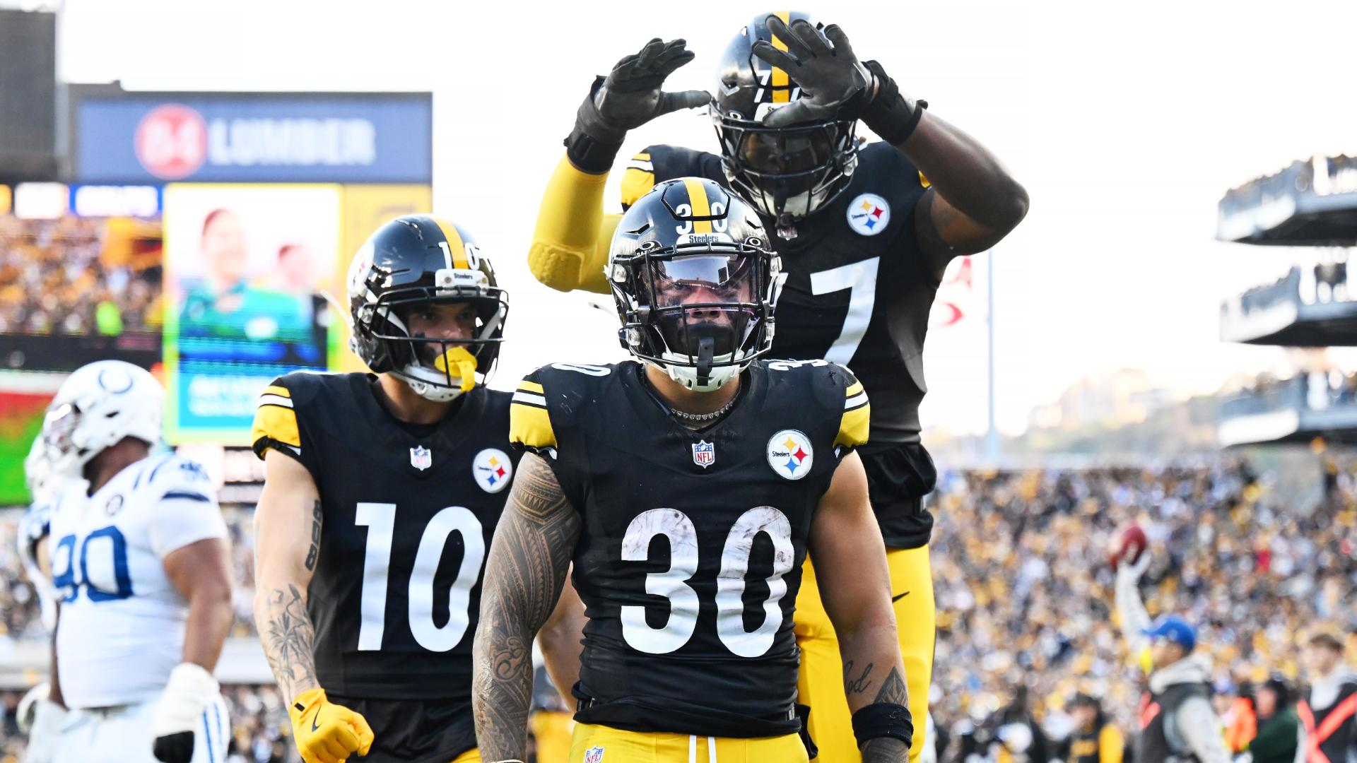 Jaylen Warren grabs his second TD vs. the Colts