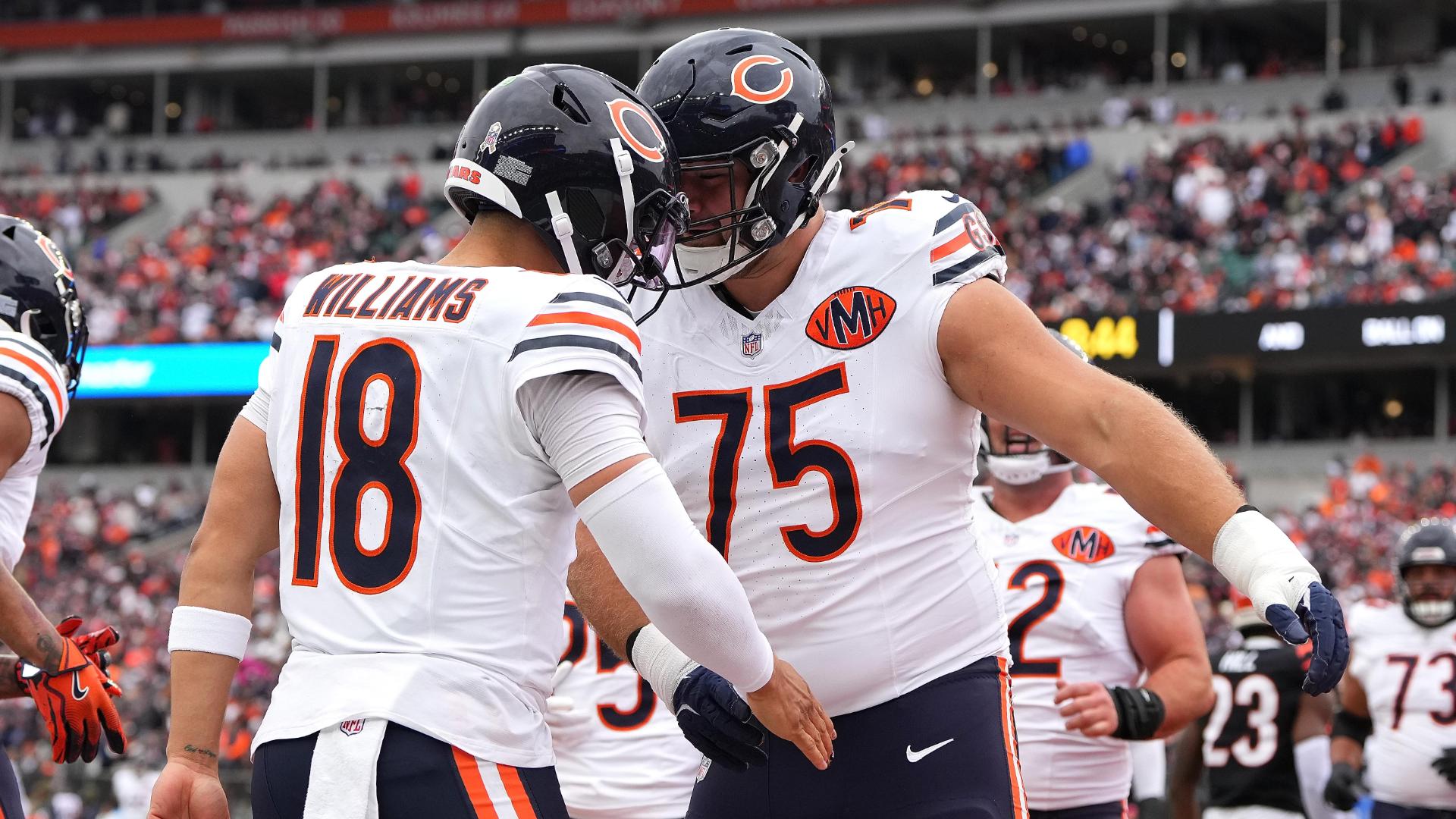 Bears run trick play on 4th down to tie game