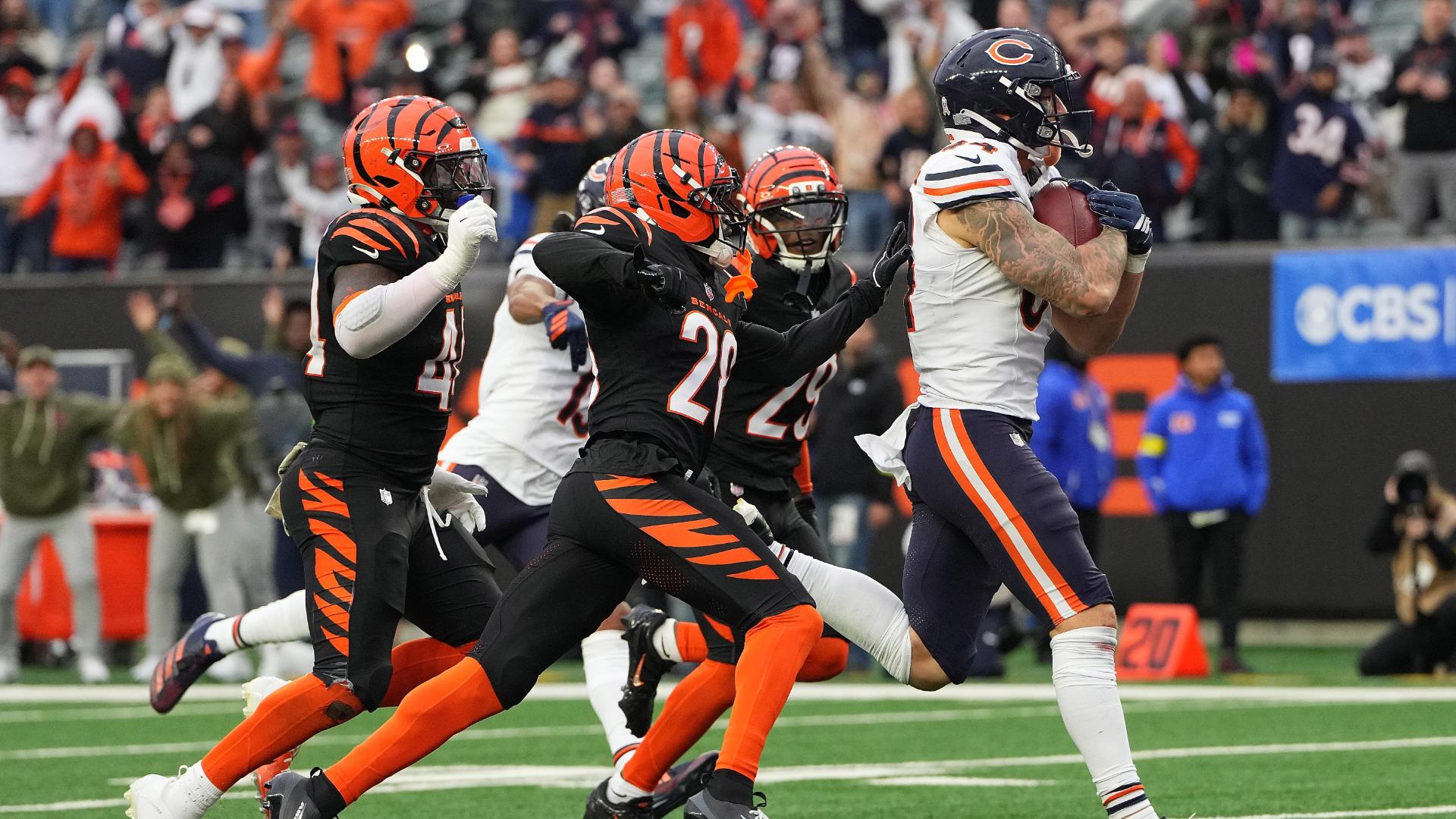 Colston Loveland's 58-yard TD gives Bears late lead