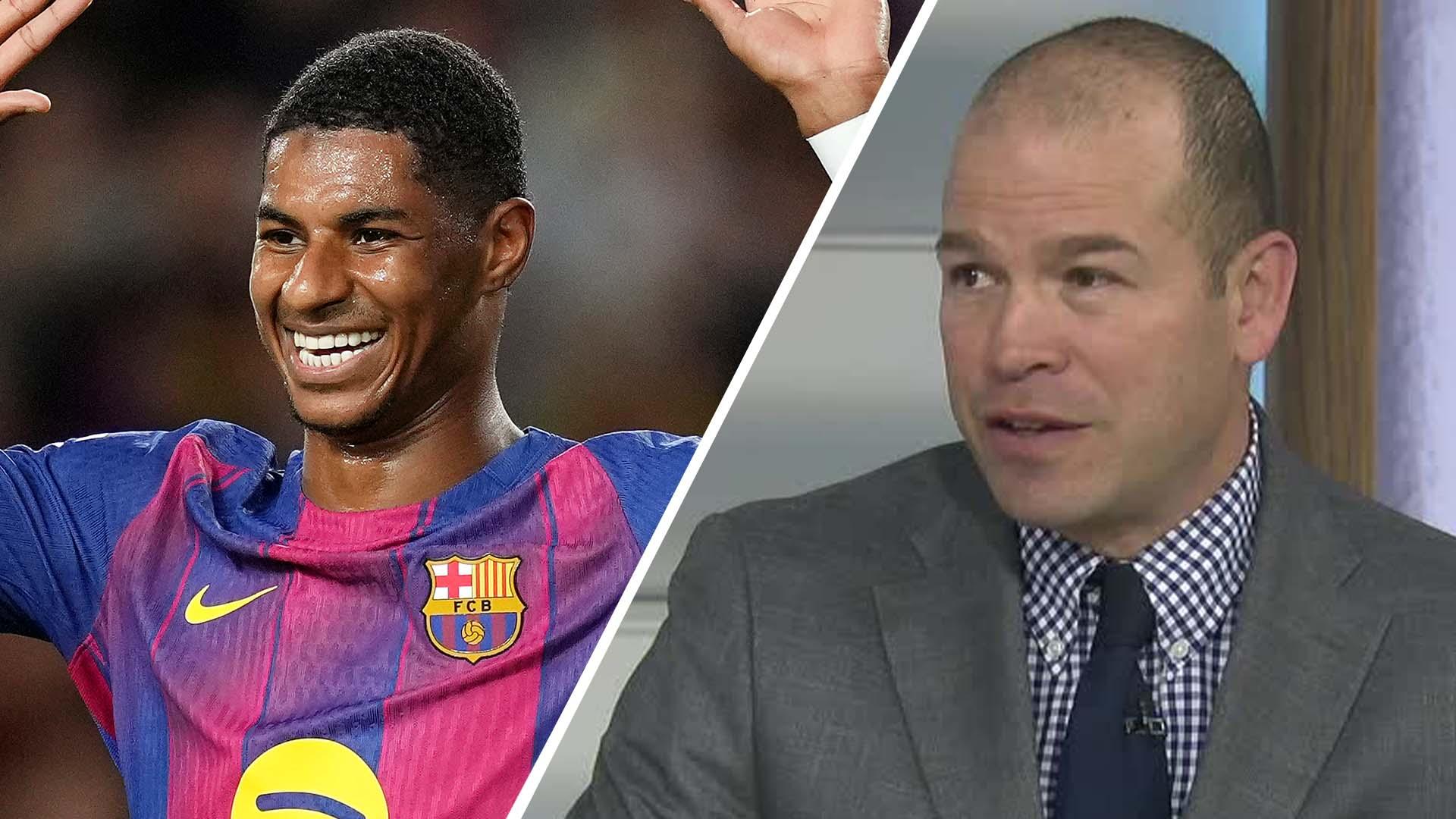 Moreno: Marcus Rashford has exceeded expectations at Barcelona