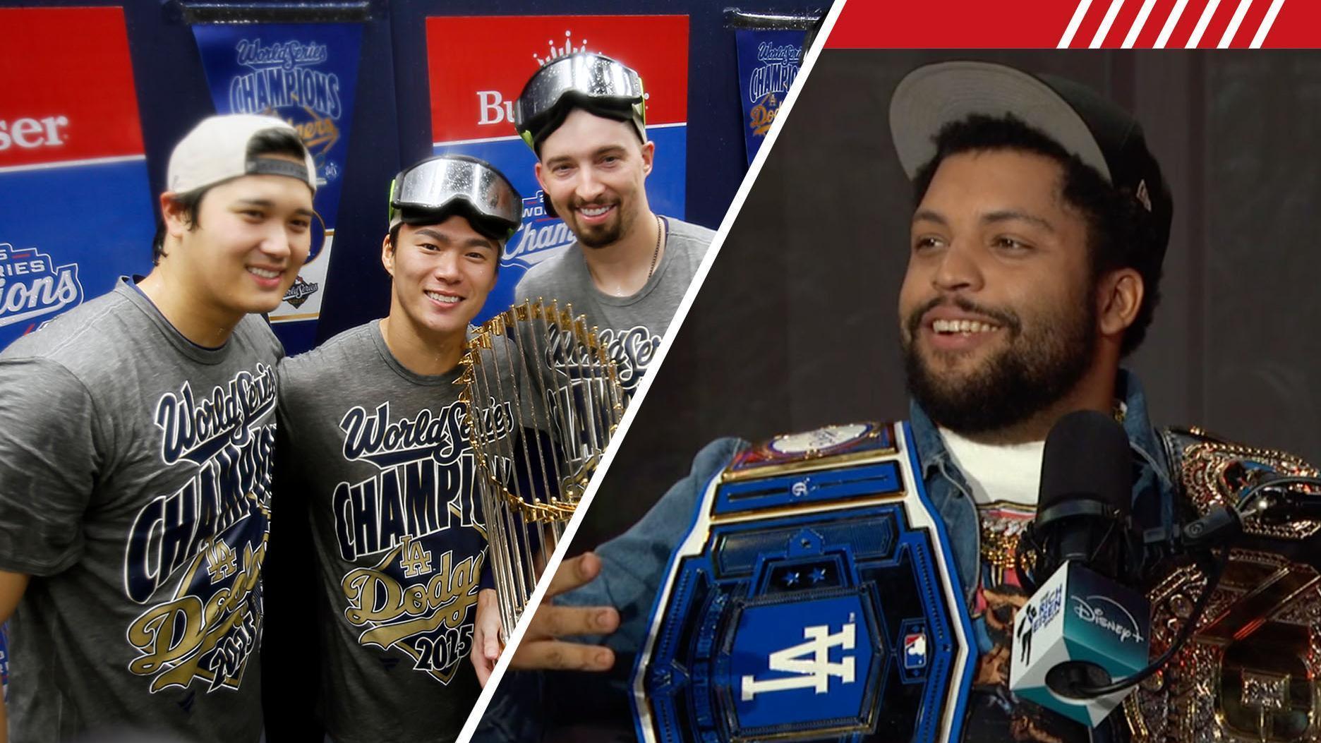 O'Shea Jackson Jr. gloats about Dodgers WS win