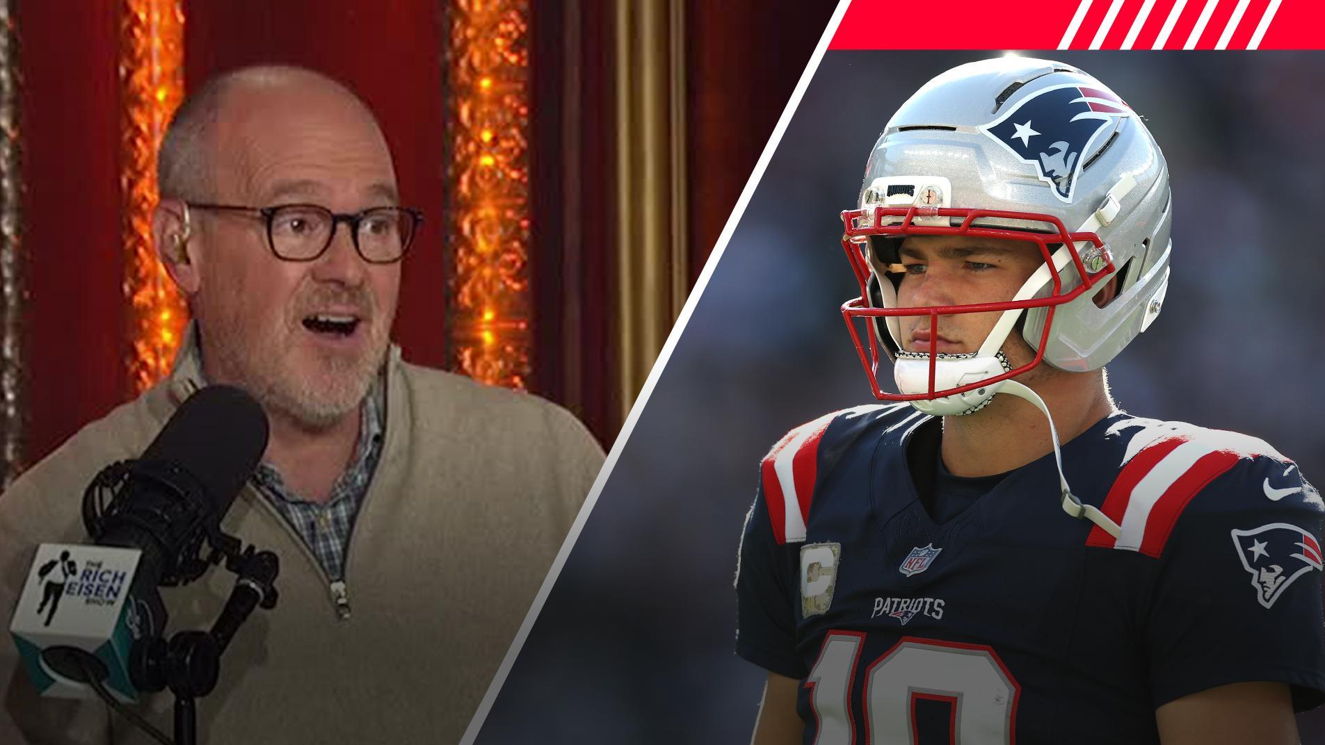 Eisen: Drake Maye has 'dropped his Huggies'