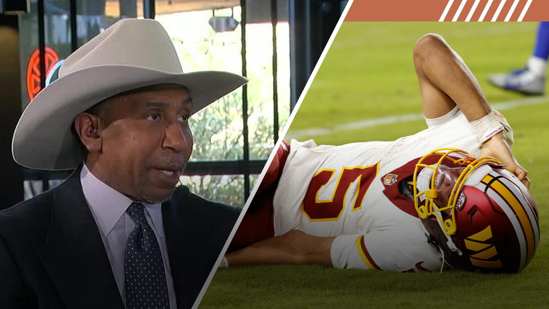 Stephen A.:  Commanders have failed as an organization