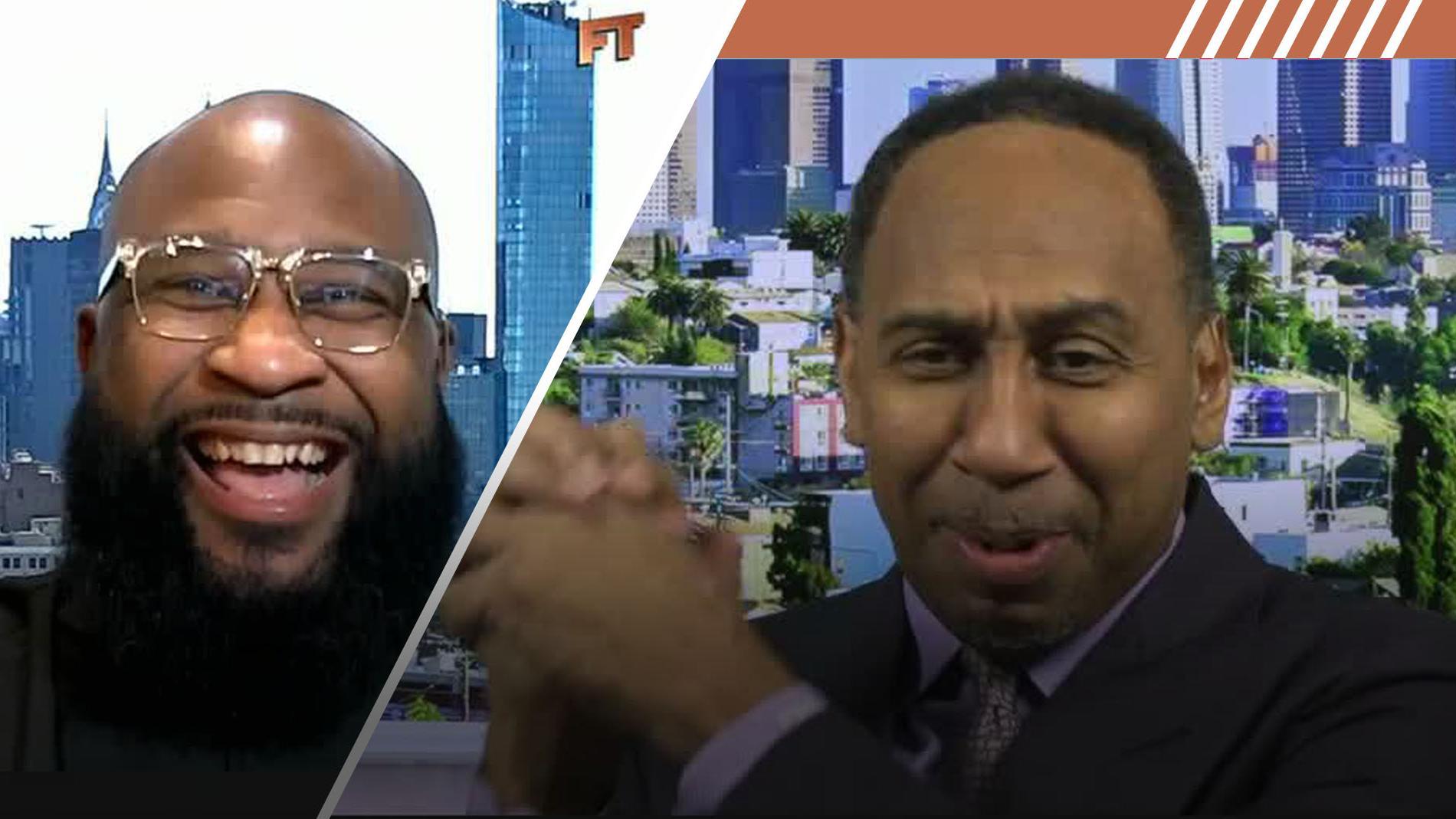 Stephen A. confused by Swagu's jubilation over Cowboys' Quinnen Williams trade