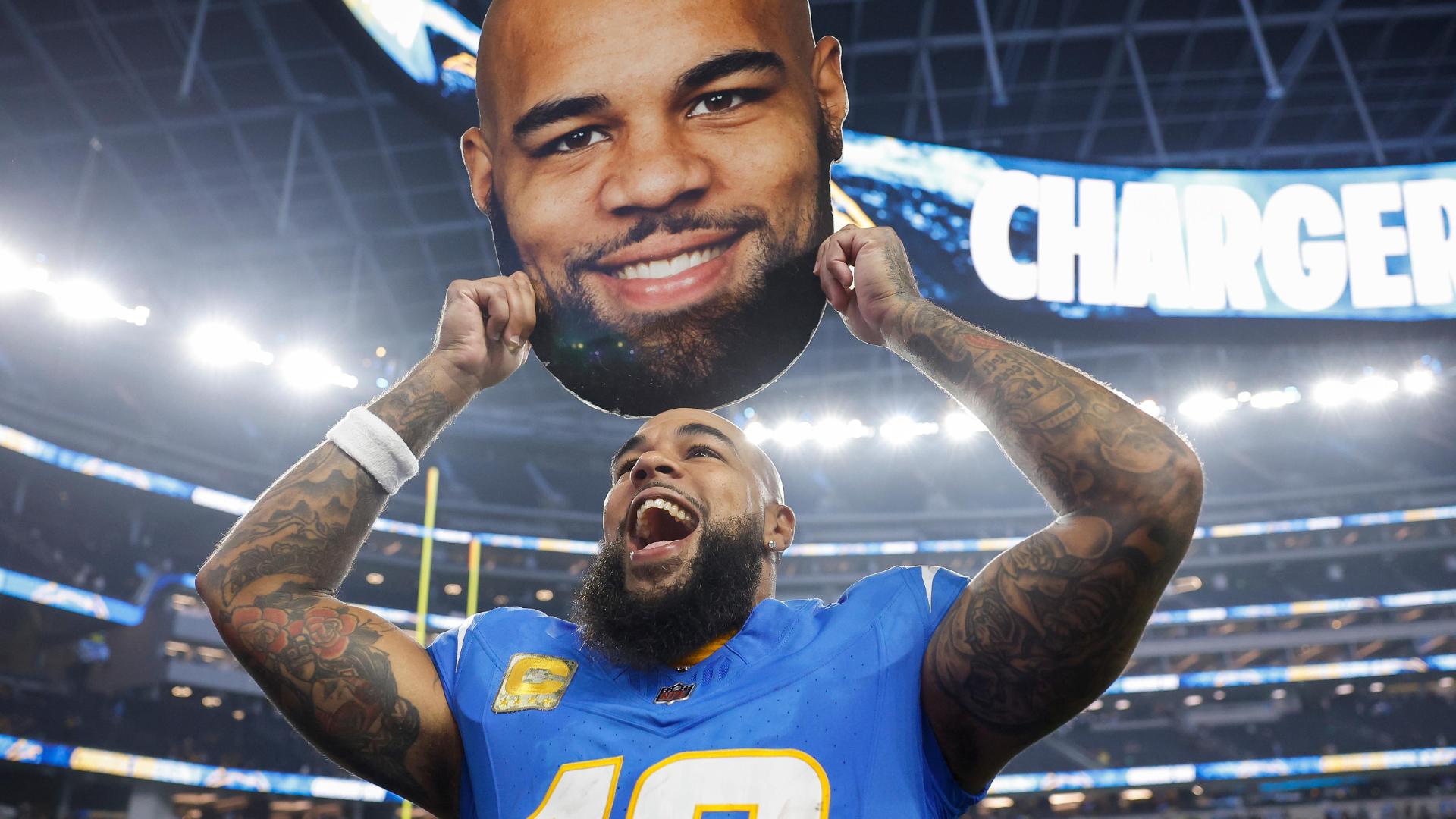 Keenan Allen becomes Chargers' all-time reception leader