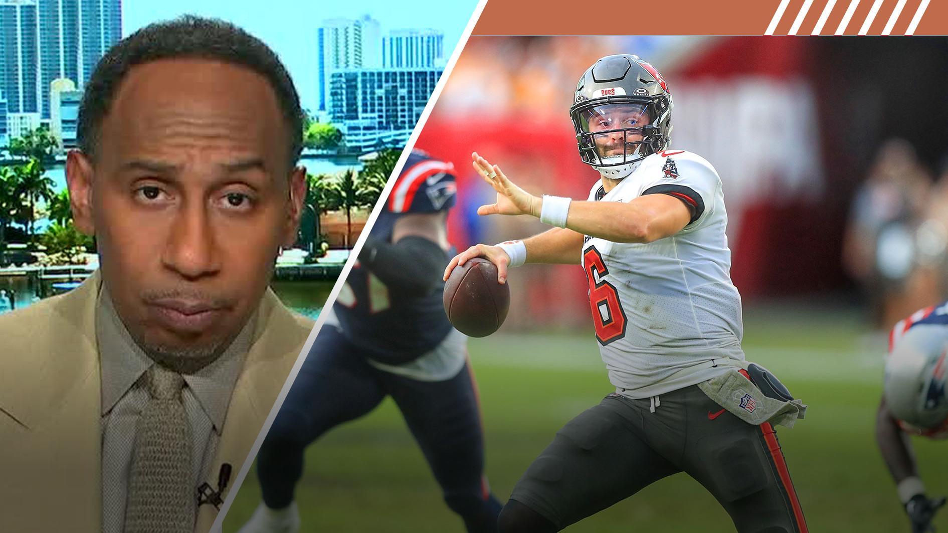 Why Stephen A. is higher on Josh Allen than Baker Mayfield