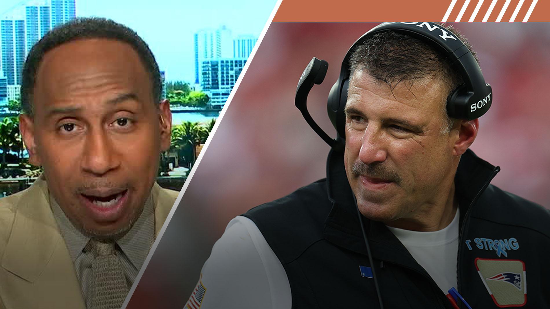 Stephen A.: Vrabel deserves more credit than Maye for Pats' turnaround