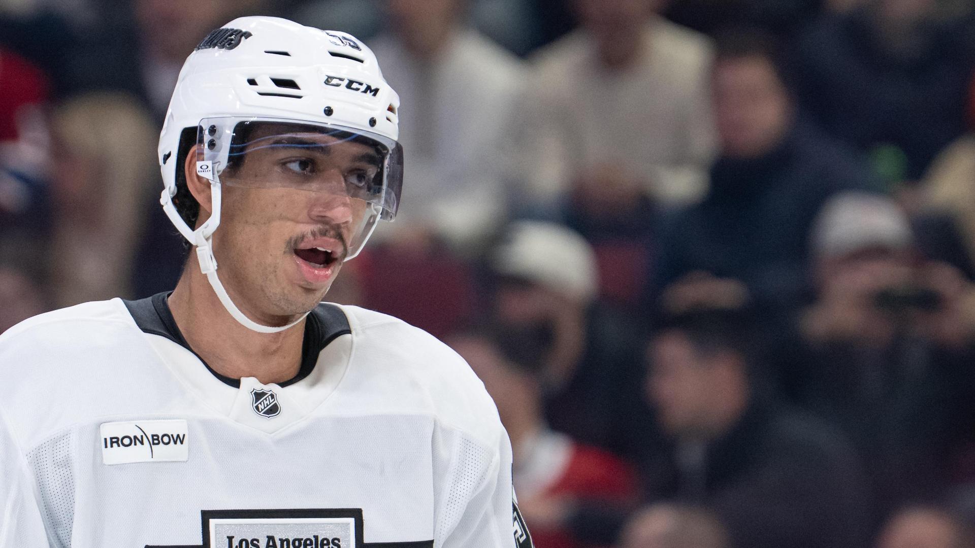 Quinton Byfield scores OT winner for Kings