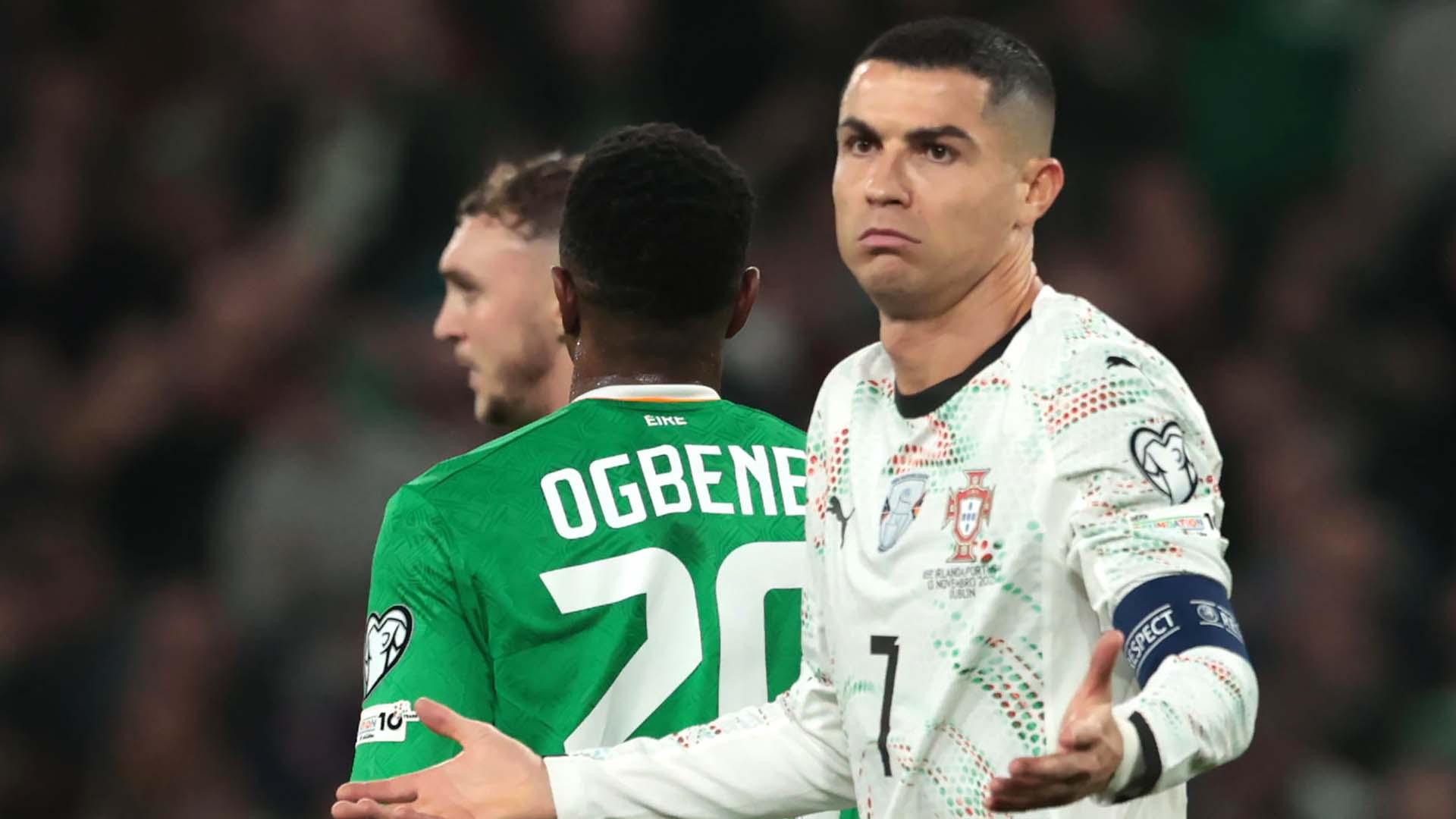 Was Cristiano Ronaldo unlucky to be sent off vs. Ireland?