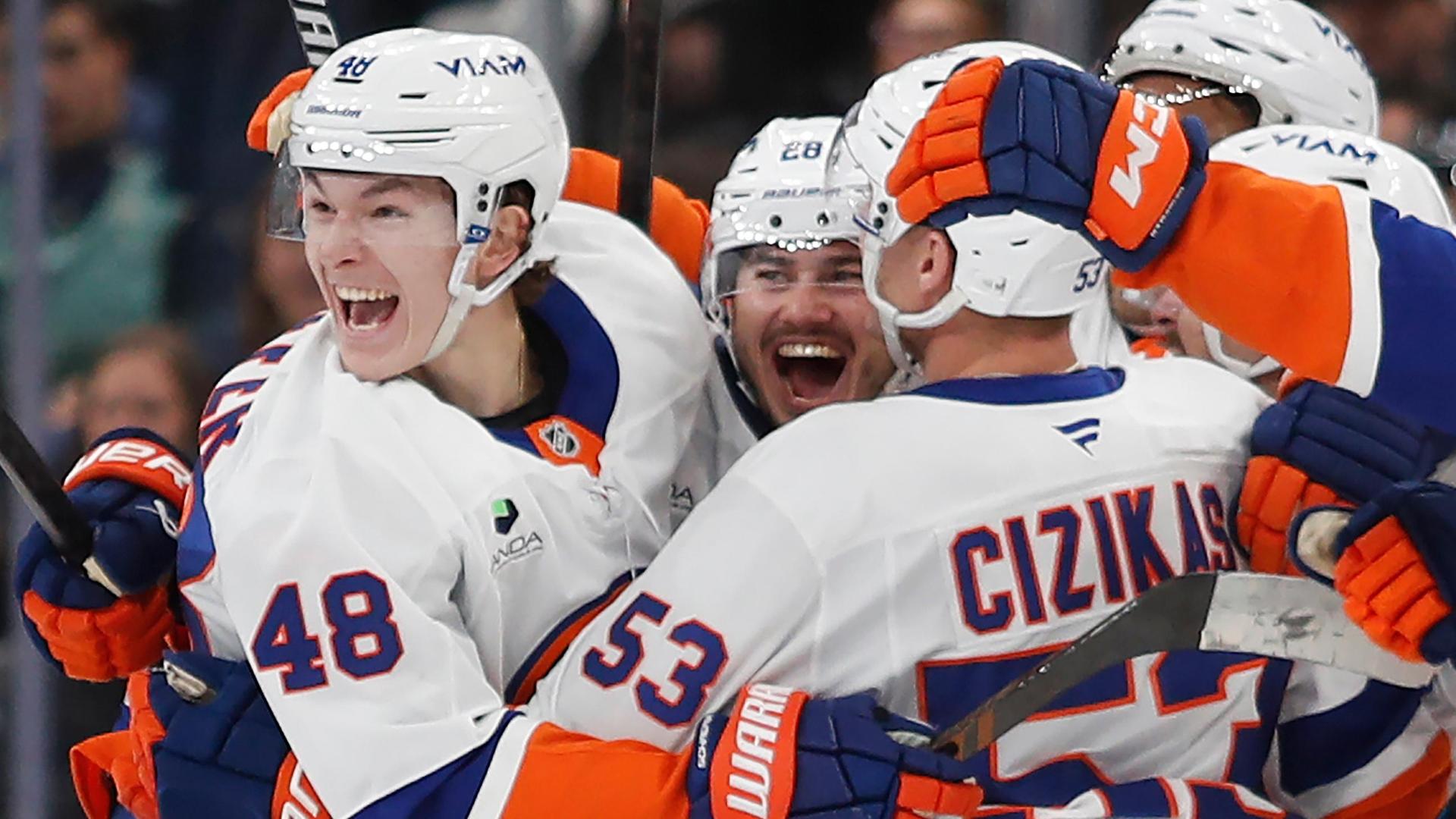 Matthew Schaefer makes NHL history with OT winner for Islanders