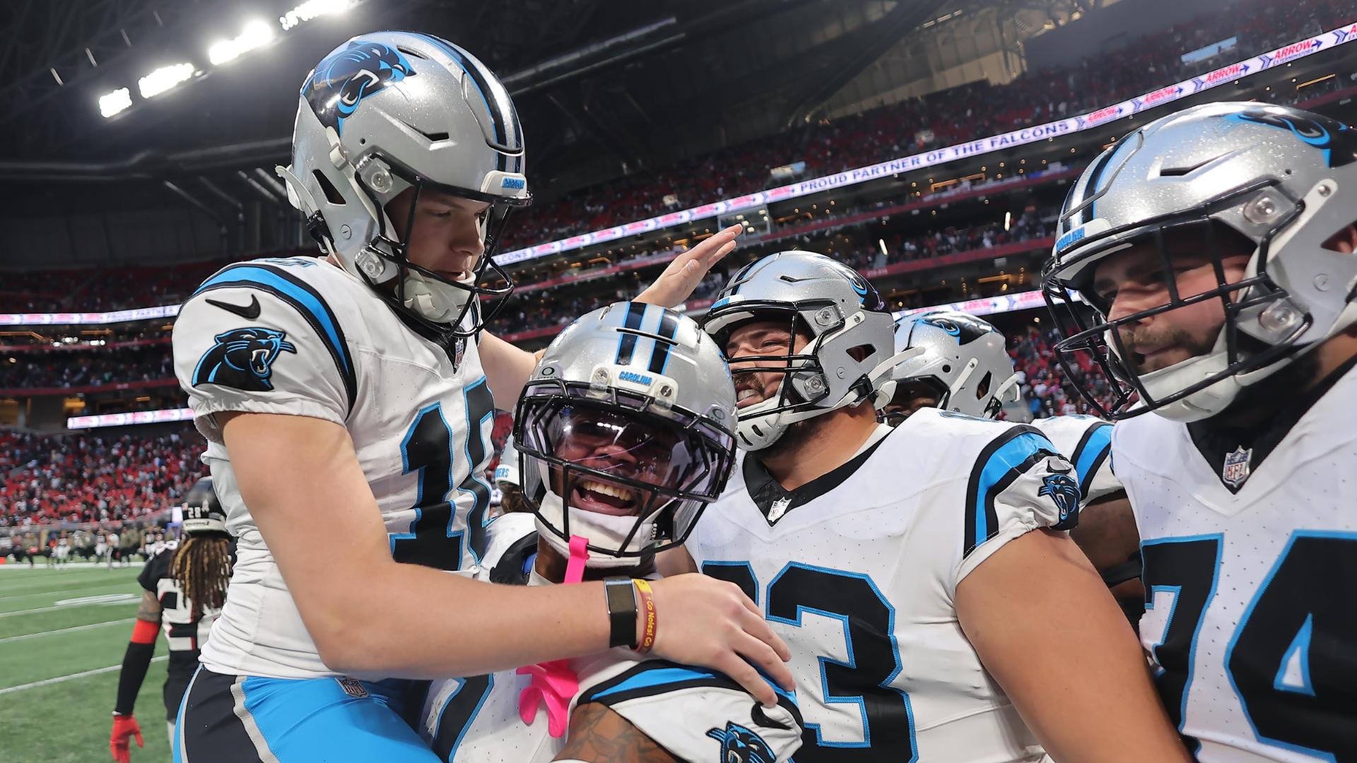Panthers top Falcons in OT