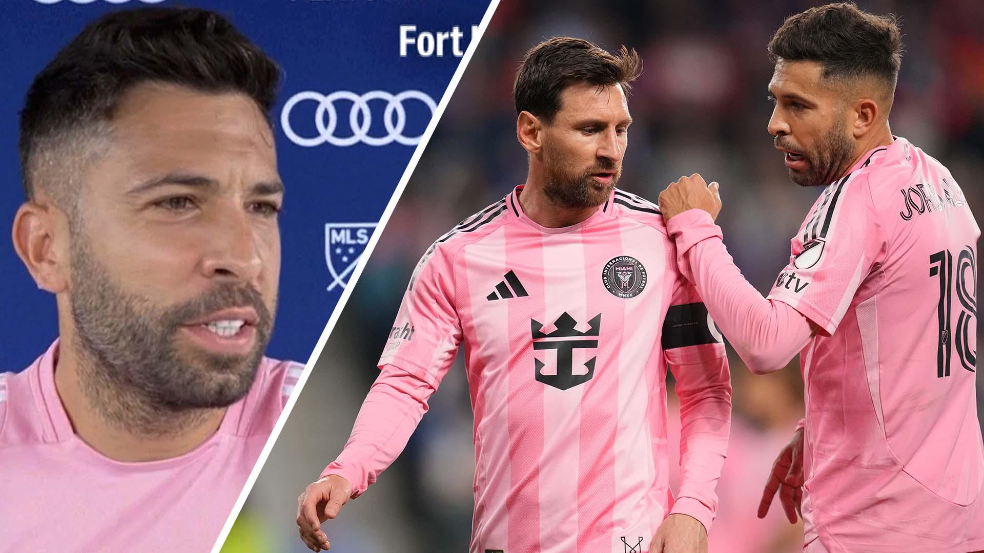 Jordi Alba: I'm happy with my retirement decision