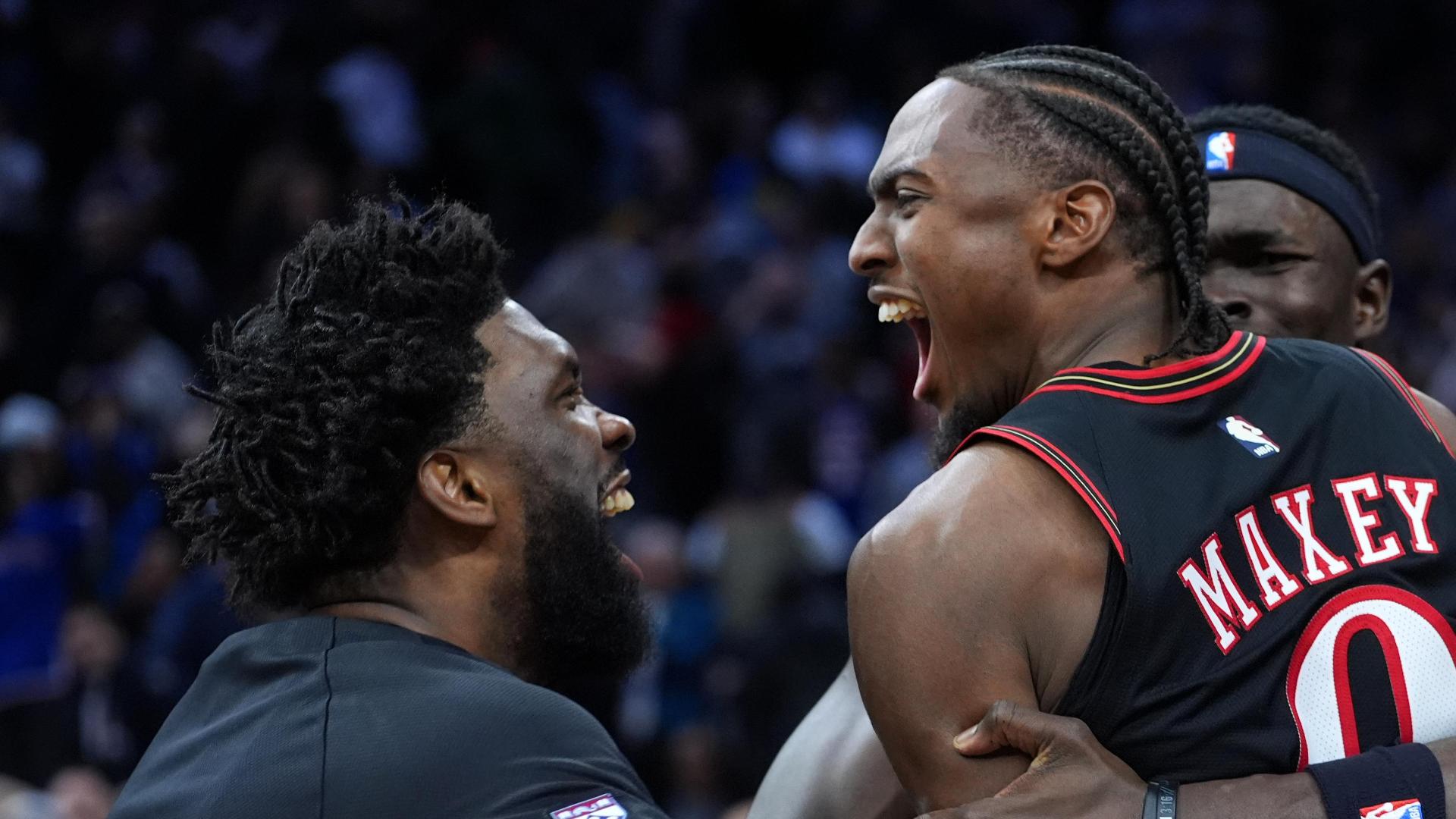 76ers win in one of the wildest finishes of the season