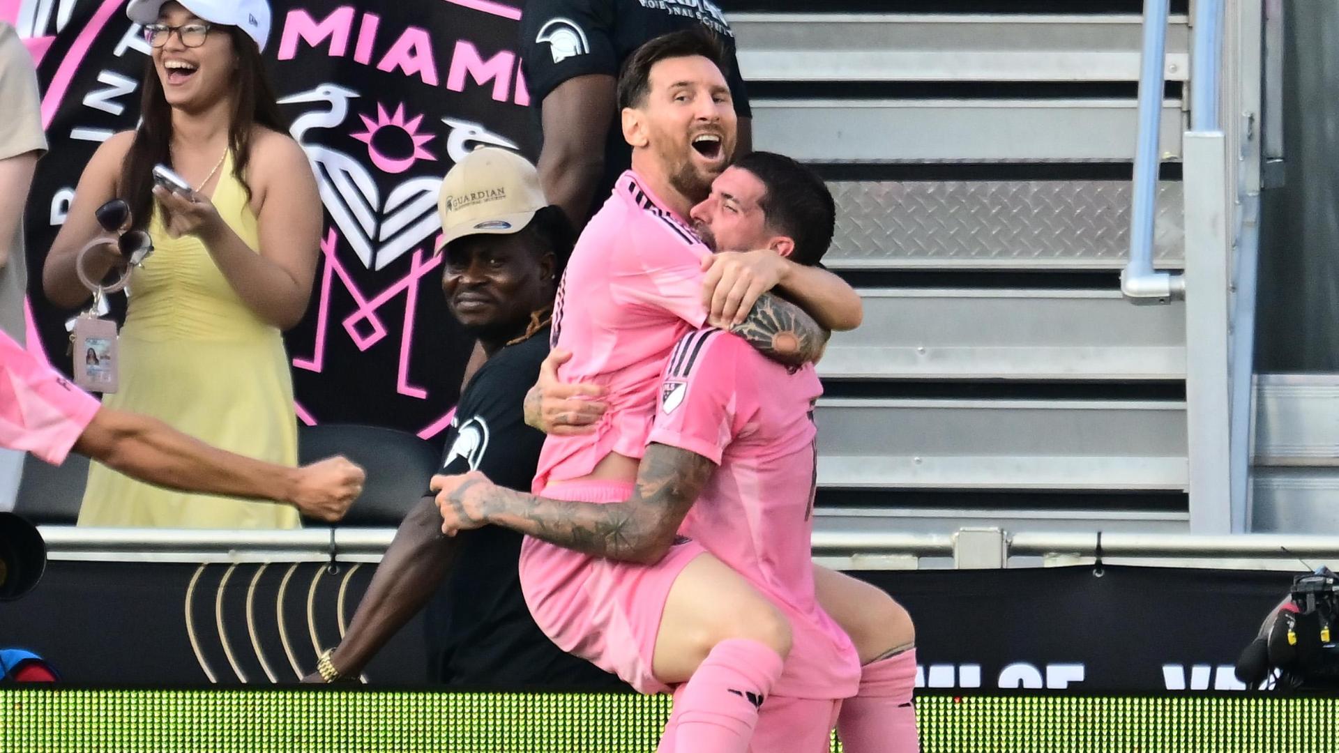 Messi gets steal and sets up Inter Miami's go-ahead goal in MLS  Cup