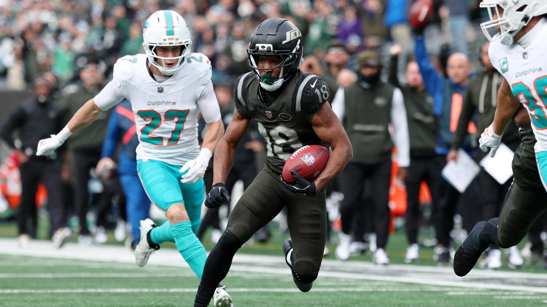 Isaiah Williams returns punt 78-yards for a TD