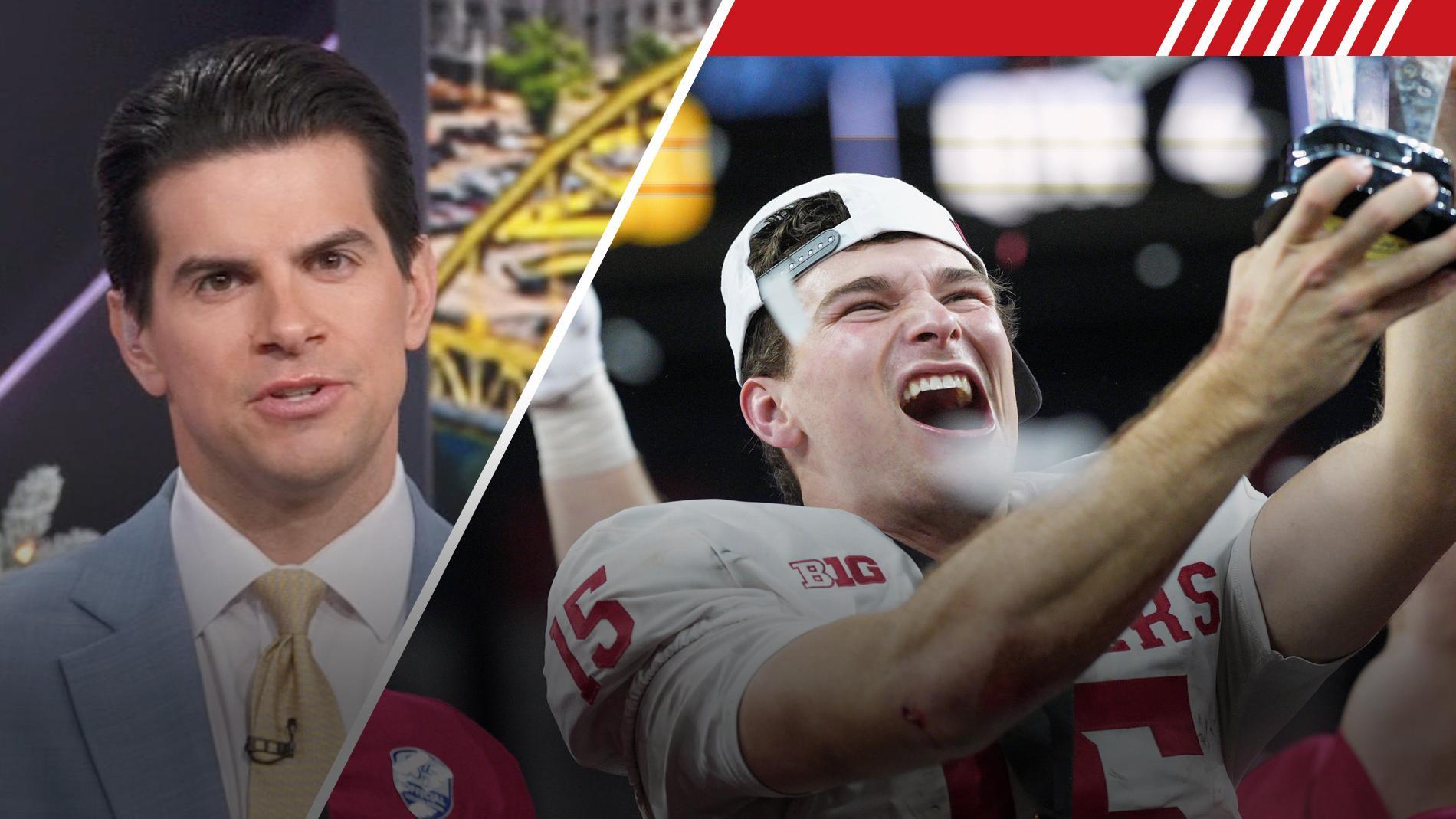 Who does Field Yates like for the top pick in the NFL draft?