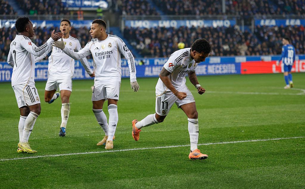 Rodrygo winner gives Real Madrid scratchy win over Alaves (via FanCode)