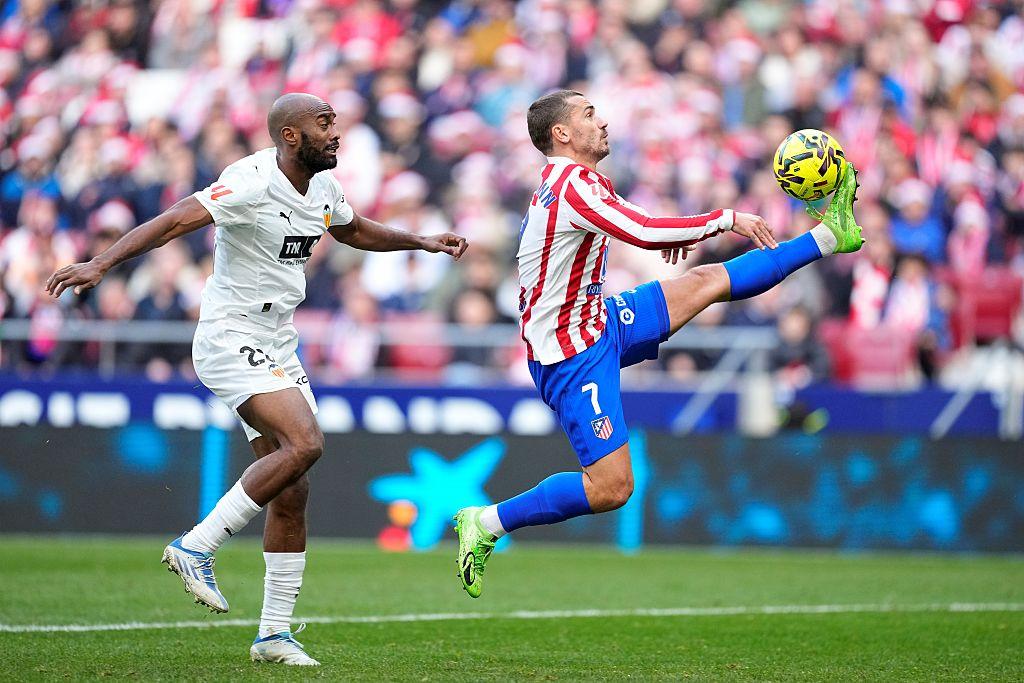 Griezmann inspires Atletico Madrid to narrow win over Valencia (via FanCode)