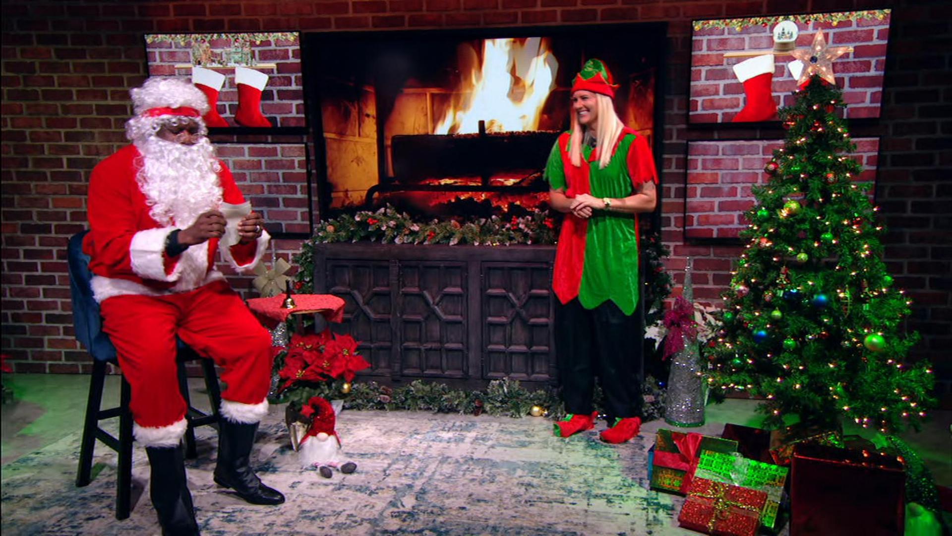 Santa's Sleigh Postcard, image size:1920x1080