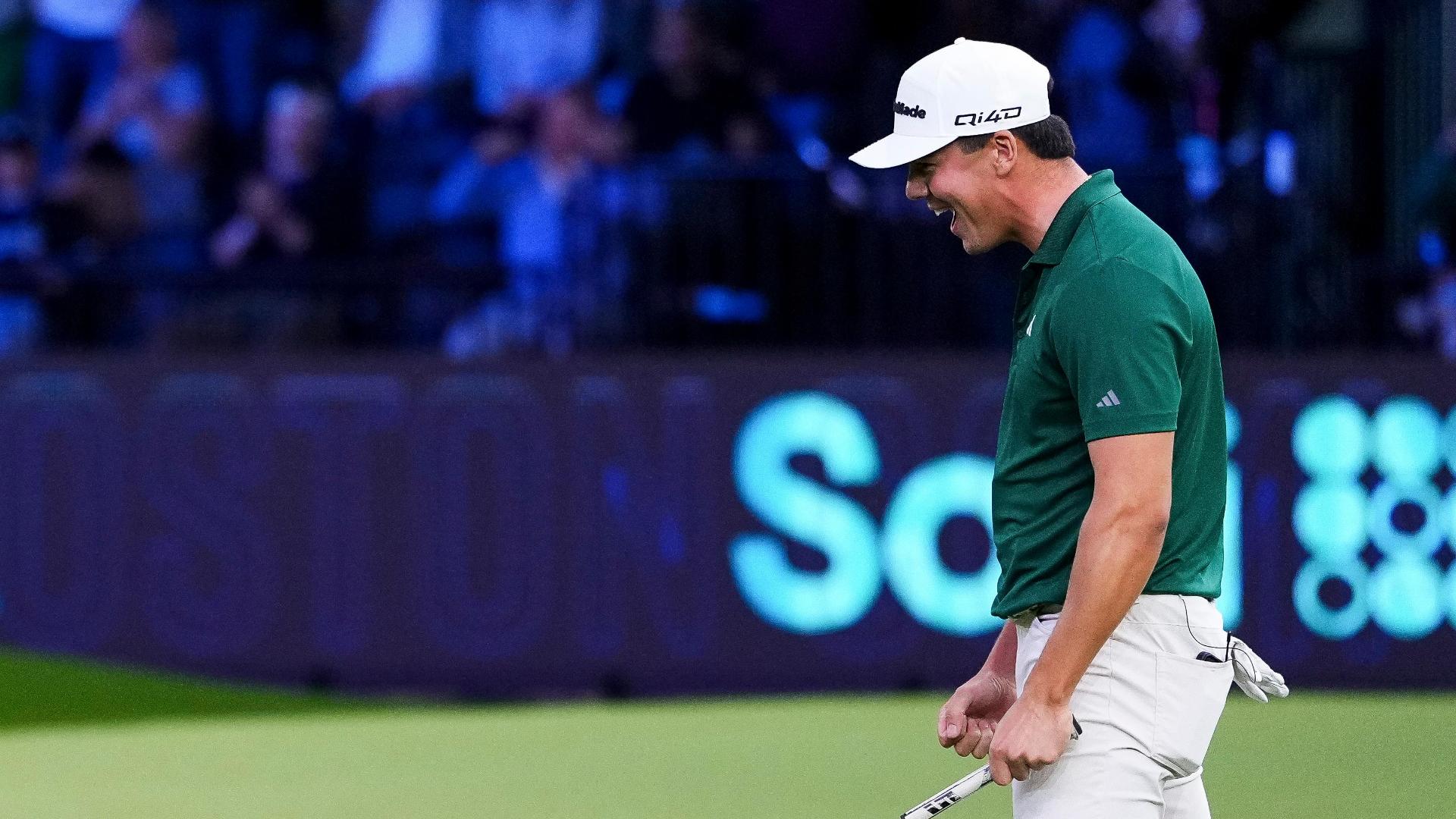 Michael Thorbjornsen wins Boston's first-ever match in TGL