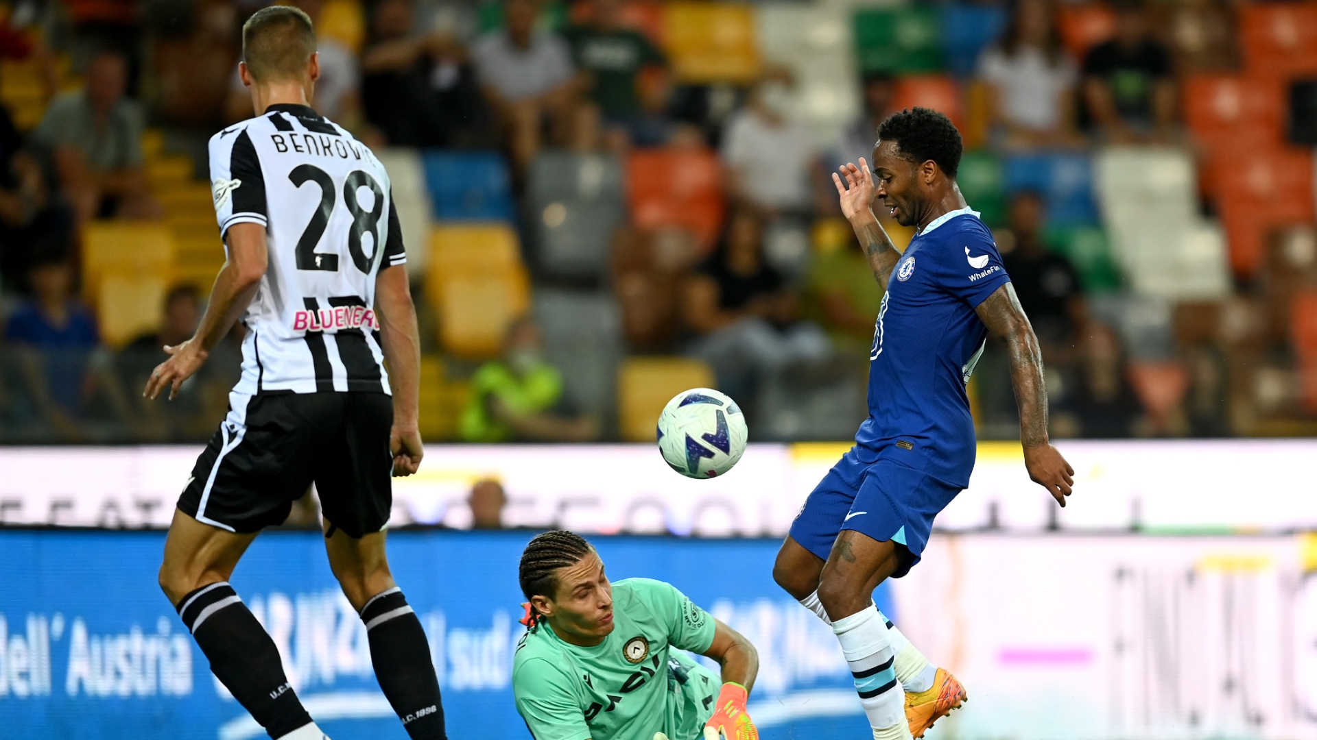 Raheem Sterling scores as Chelsea beat Udinese 3-1 in preseason friendly