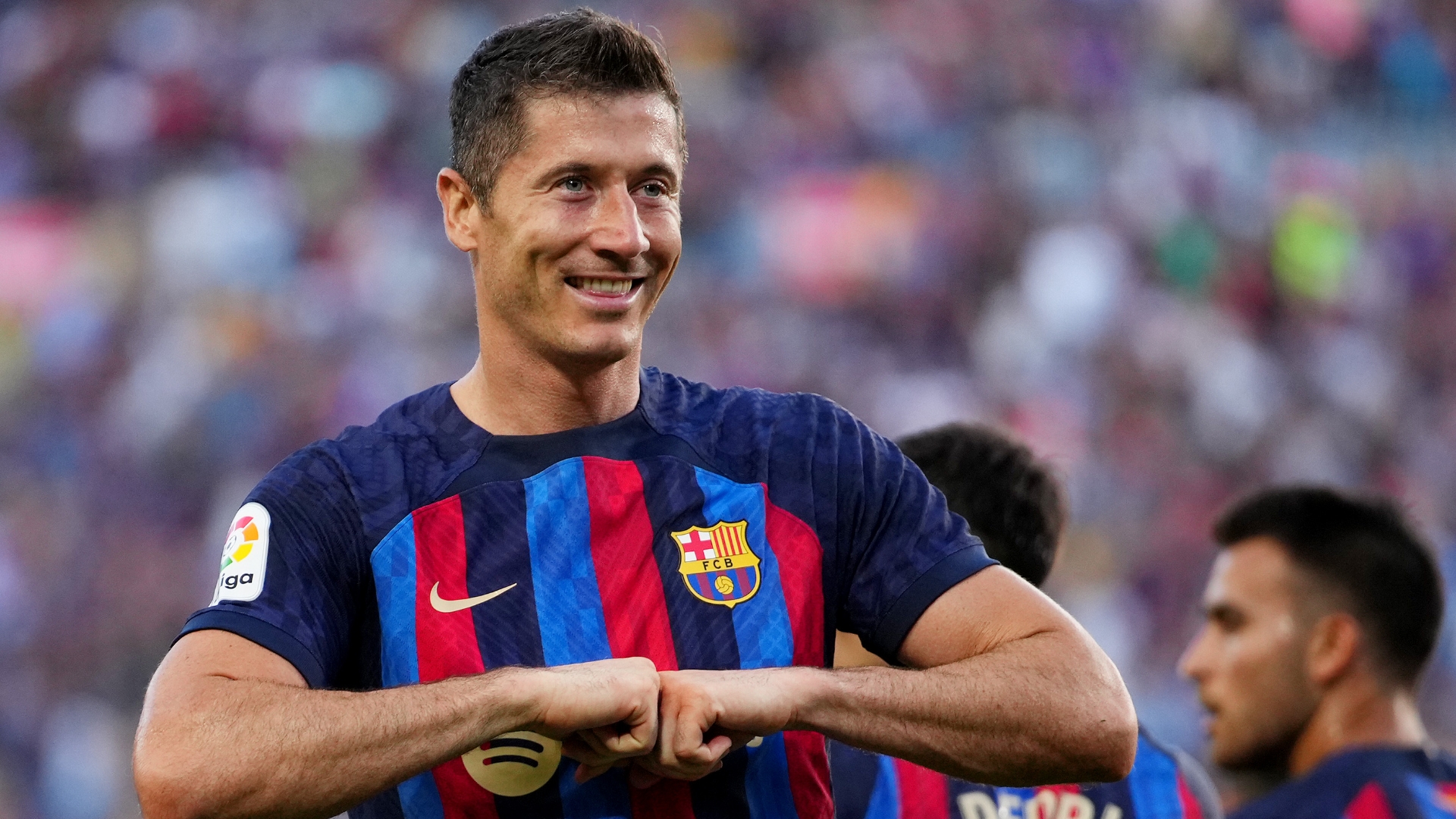 Lewandowski scores genius backheel goal for Barcelona | Watch ESPN