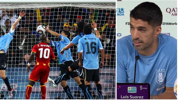 Luis Suárez isn't sorry about handball vs. Ghana
