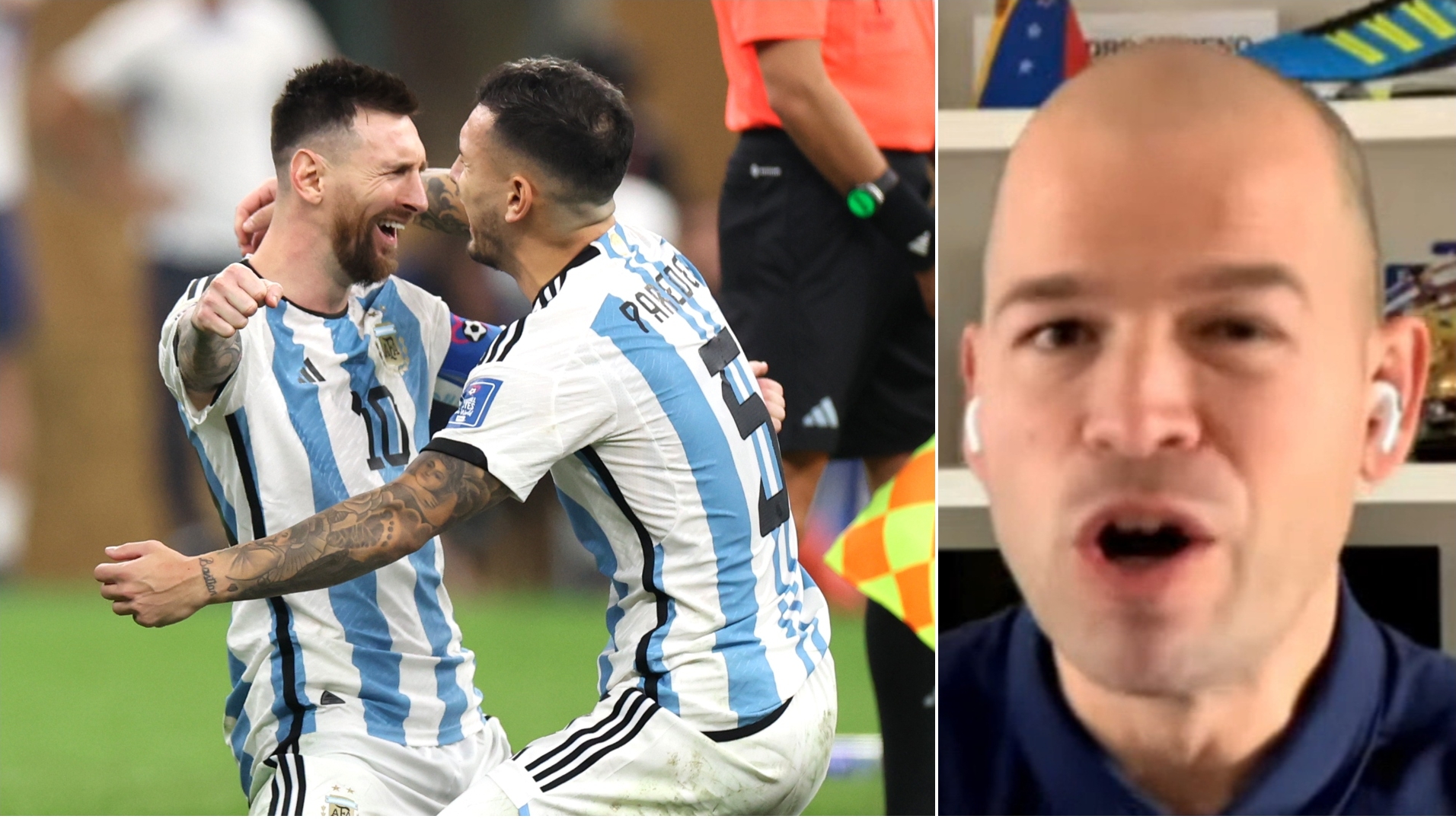 Moreno World Cup final the best game I have ever seen - Stream the Video