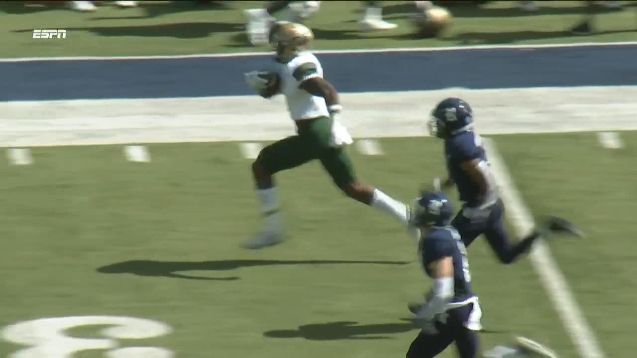 Erdely Hooks Up With Ubosi For 95 Yard Uab Td Watch Espn