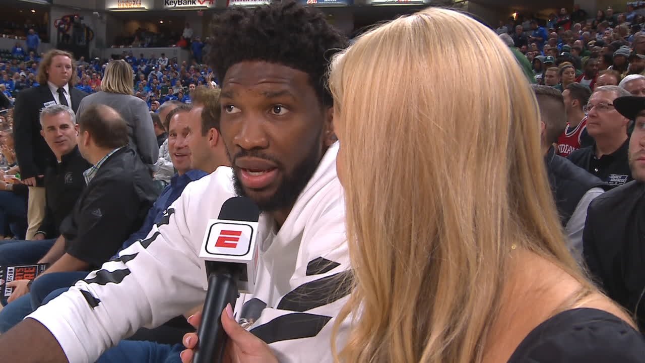 Embiid On Ku Basketball It Means A Lot Watch Espn