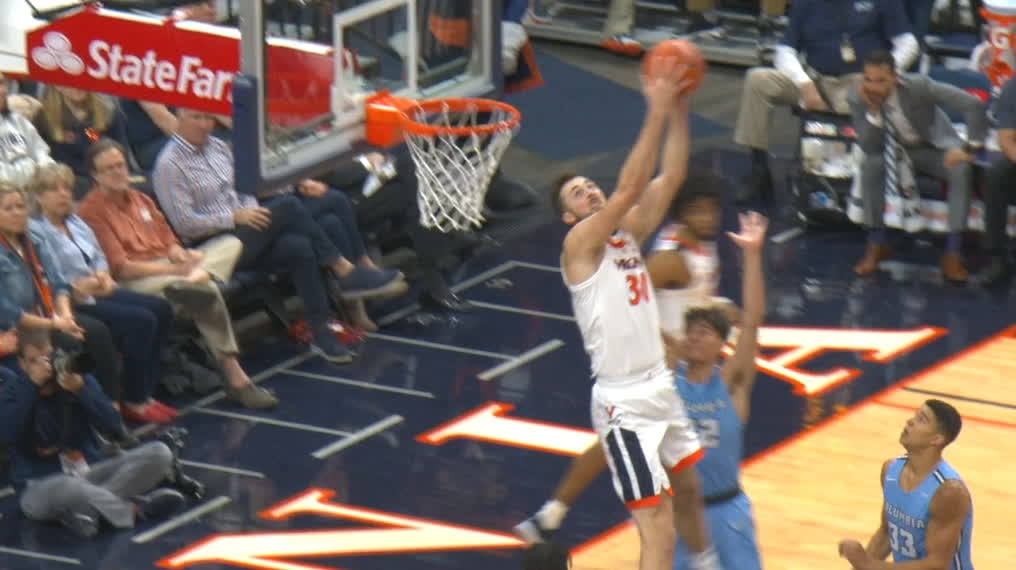 Clark Finds Huff For Reverse Dunk Watch Espn