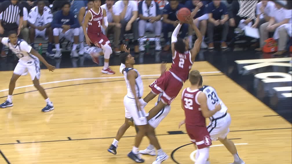Wills Scores Through Contact For Stanford And 1 Bucket Watch Espn