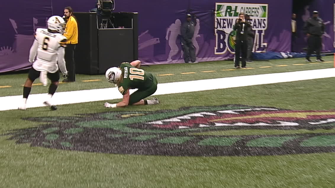 Pittman Lays Out For Uab Touchdown Watch Espn