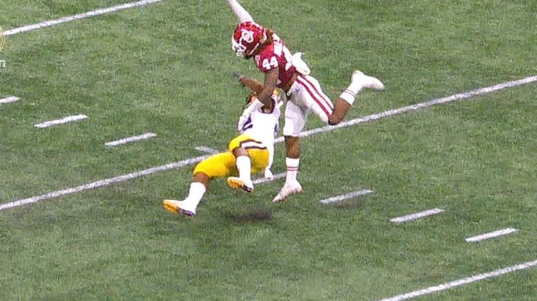 Radley Hiles Ejected For Targeting On Cheap Shot Watch Espn