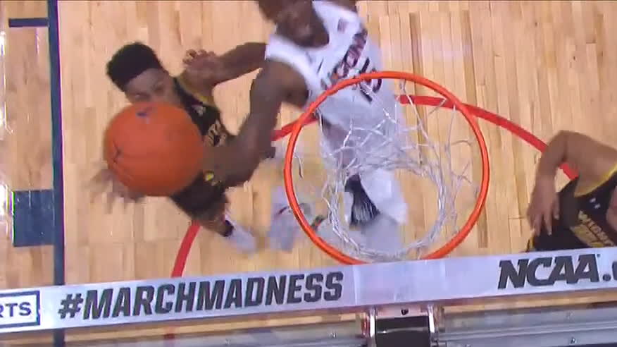 Wilson Elevates For Big Block Put Back Dunk Watch Espn