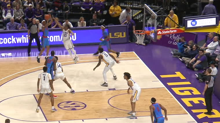 Ole Miss Banks In Jumper At The Horn Watch Espn