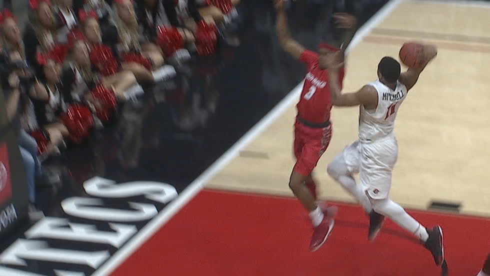 Mitchell Throws Down Filthy Dunk For Aztecs Watch Espn
