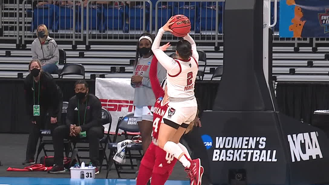 Perez's jumper inches NC State closer to the Hooisers