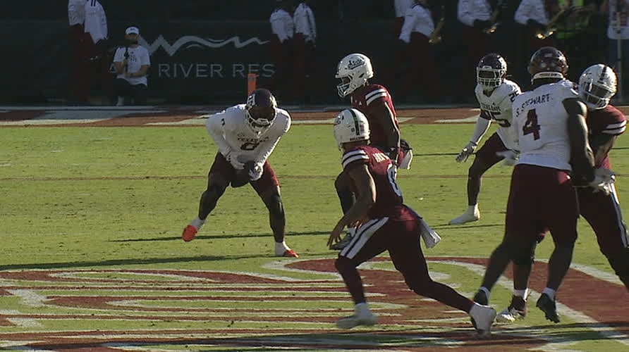 Texas A&M responds with an INT on fourth down Stream the Video