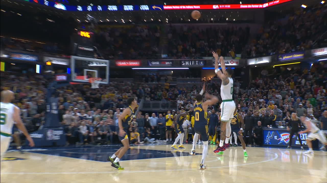 Jayson Tatum buries a game-tying 3 to send Celtics to OT