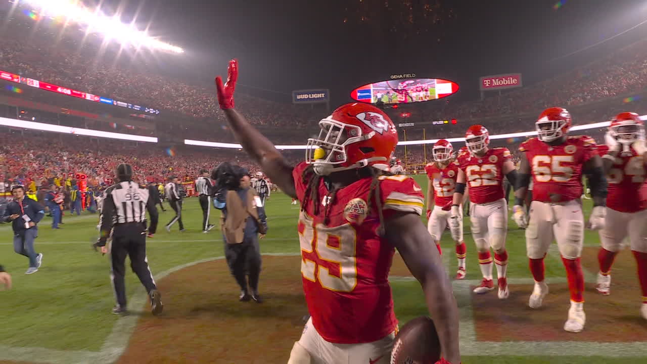 Kareem Hunt's TD in OT wins it as Chiefs improve to 80 Stream the