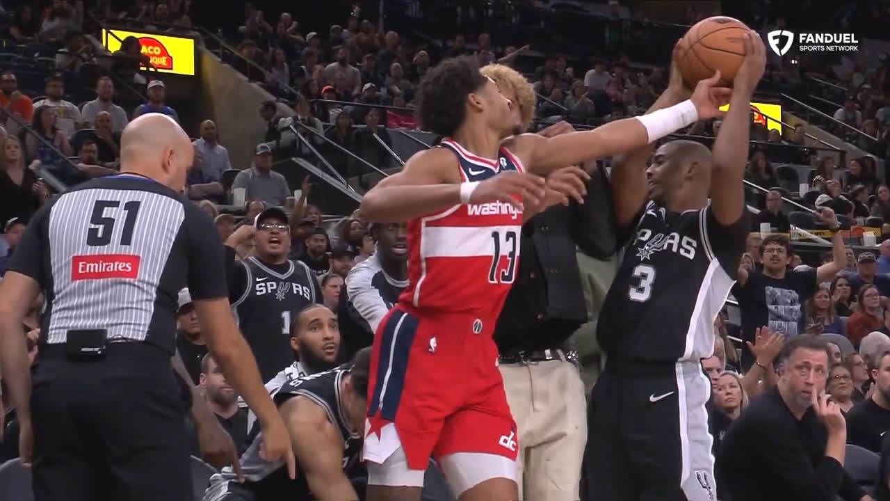 CP3, Poole get into it late in Spurs-Wizards