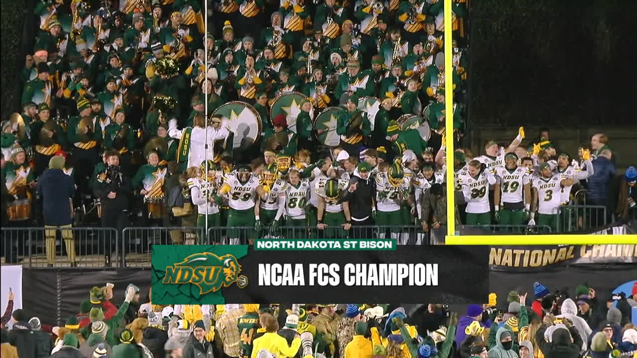 North Dakota State holds off Montana State to win FCS title
