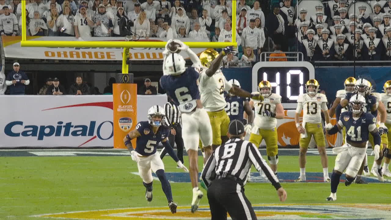 Penn State picks off Riley Leonard