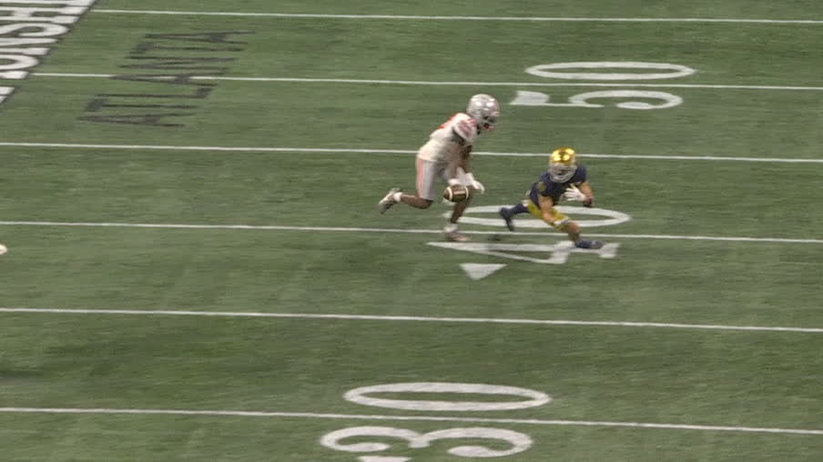 Notre Dame's fake punt fails on 4th down