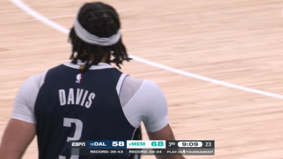 AD's 3 pulls the Mavs within 10 in the 3rd quarter - ESPN Video