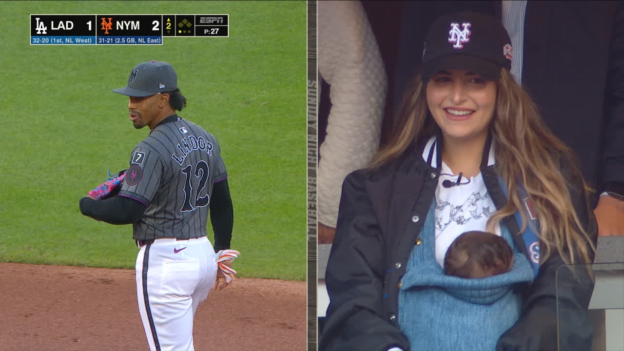 Mic'd up Lindor tells wife changing diapers harder than turning double plays
