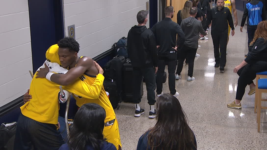 Haliburton consoles Pacers after Finals loss