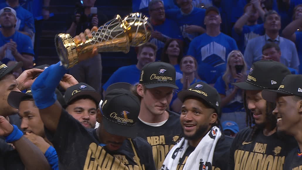 SGA named MVP of 2025 NBA Finals