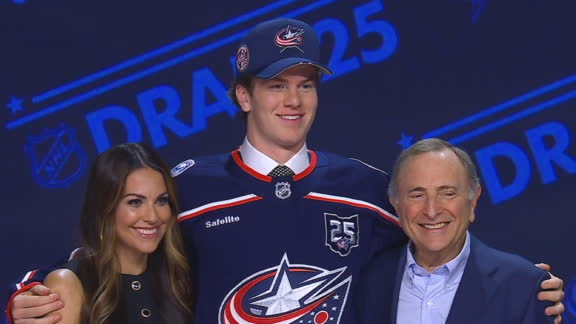 Widow Meredith Gaudreau Announces Blue Jackets' First-Round NHL Picks